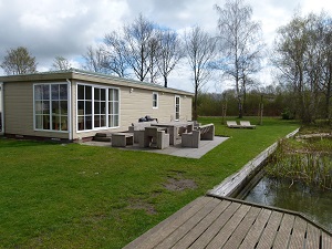 terrein met terras